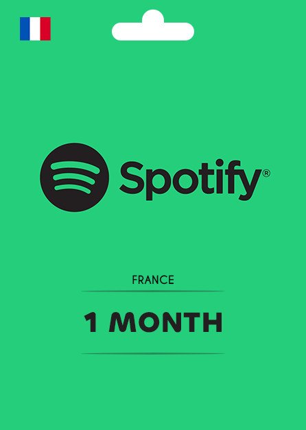Spotify Premium – Abonnement 1 Mois (Sans publicité)
