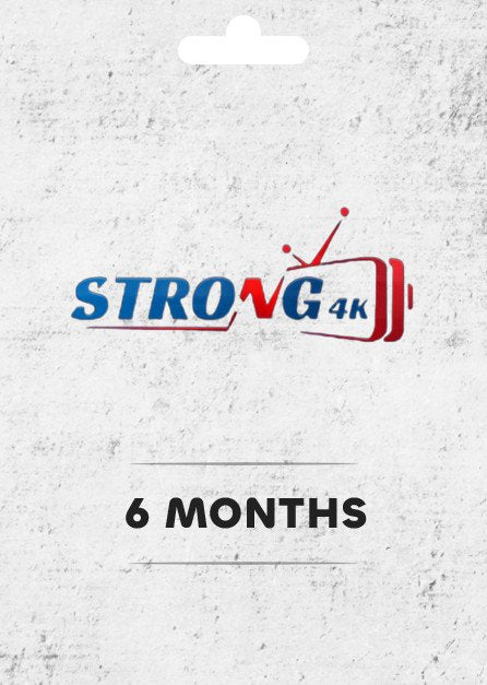 STRONG 4K (8K VIP) 6 Mois- GLOBAL